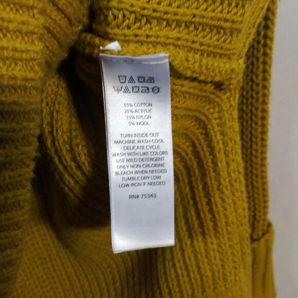 Ruby Moon Oversized Heavy Knit Tunic Sweater Shirt Top Casual Women Size Small - Picture 7 of 7